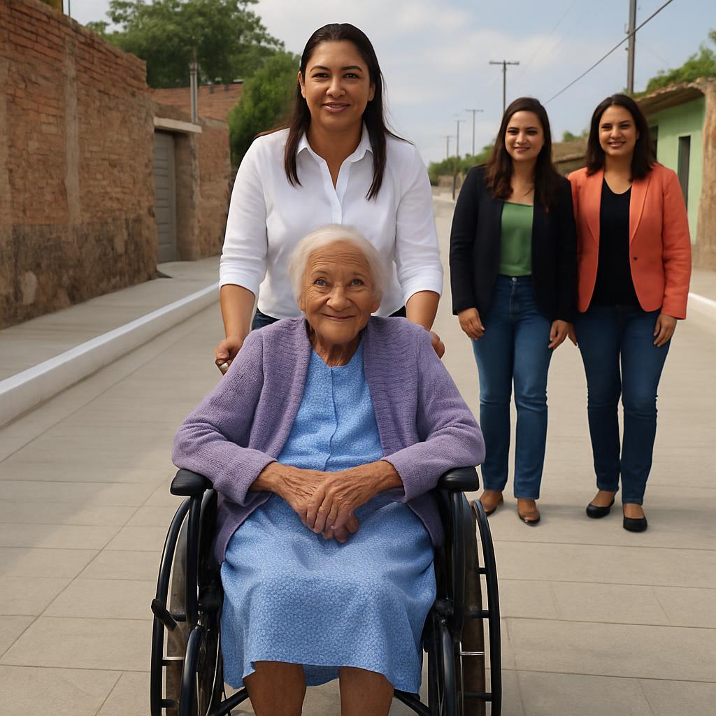 Presidenta Yozajamby Molina lidera gira de trabajo con obras que transforman la calidad de vida en Penjamenses