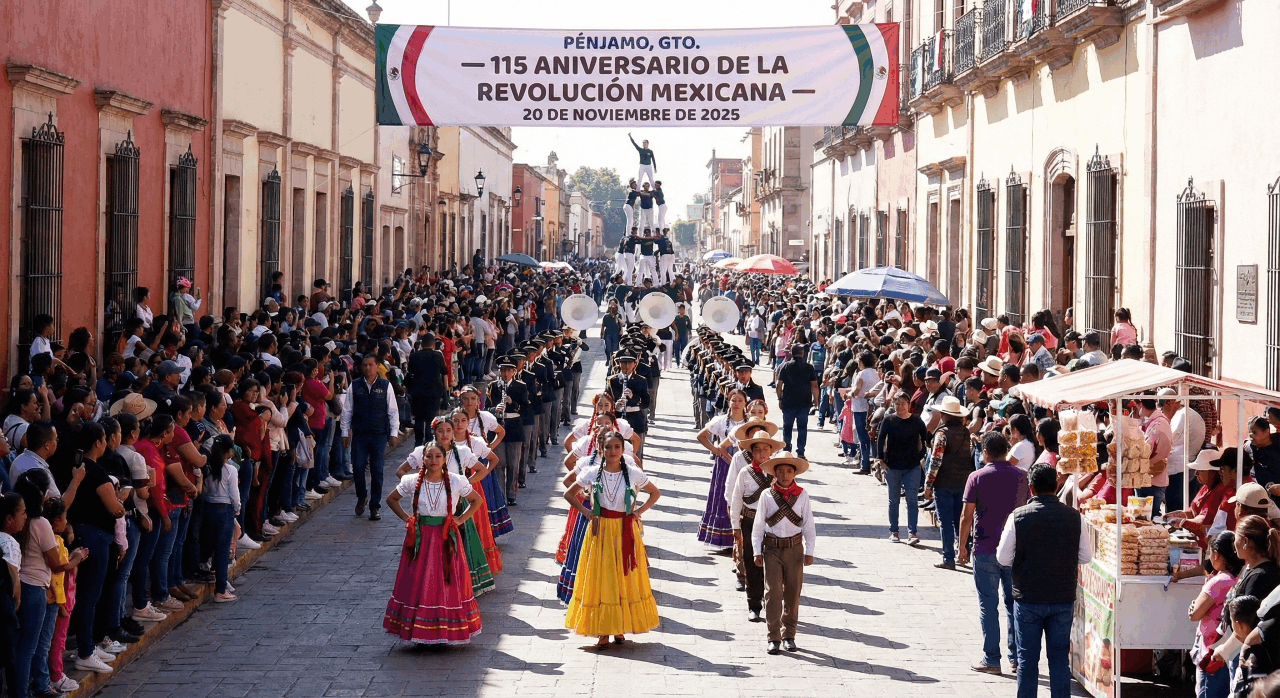 Pénjamo Celebra con Orgullo y Tradición el 115 Aniversario de la Revolución Mexicana