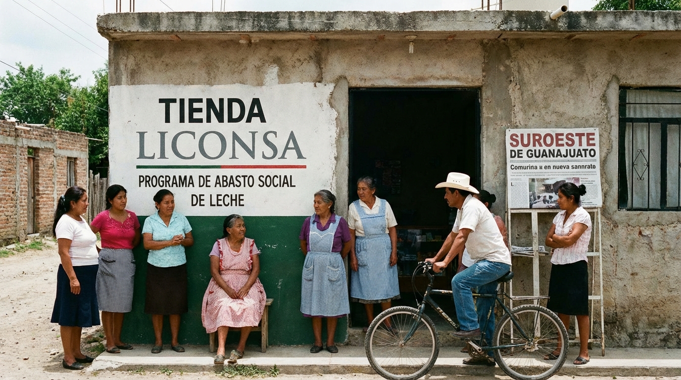 Nuevos puntos LICONSA en Abasolo: Job Eduardo Gallardo Santellano